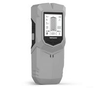 6in1 Digital Handheld Stud Finder with Wall and Wood Scanner, Detecting Magnetic and Non Magnetic Metals, Live AC Wires, For Cables, and PVC Pipes (Gray)