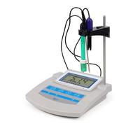6in1 Digital PH Meter Desktop Water Quality Detector,Data Saving Function,for Aquarium,Laboratory,Fishery,Farm,Detector with Temperature Compensation