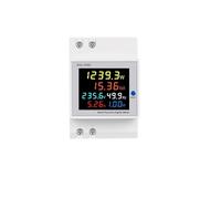 6IN1 din rail AC monitor 110V 220V 380V 100A Voltage Current Power Factor Active KWH Frequency meter NWPNLXEA(Built-in CT,AC 250-450V)