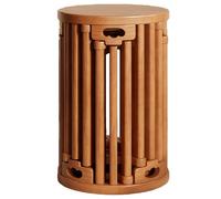 6in1 Solid Wood Nesting Stool & Side Table MultiFunctalDesign SpaceSaving LoadBearing 300kg Perfect for Living Room Dining Room Bedroom