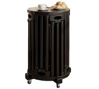6in1 Solid Wood Stackable Stool & Round Side TableMultiFunctal Nesting Stool SpaceSaving Design 300kg LoadIdeal for Living Room Dining Room Bedroom