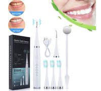 6in1 Sonic Dental Scaler Electric Tooth Stains Tartar Calculus Remover