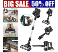 6in1 Wireless Vacuum Cleaner Upright Handheld Vaccum Power Suction Rechargeable