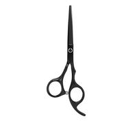 6inch Professional Hair Scissors, Stainless Steel Hair Cutting Shears, Super Sharp Blades for Uniform Trimming, Hairdressing Tool for Salon and Home Use, Lightweight Barber Shears (Black)
