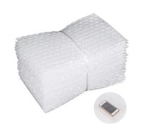 6inch x 10inch Clear Bubble Out Bag Pouches, Liaeyis 50PCS Protective Bubble Cushion Wrap Bag, Double Wall Shockproof Pouches Bag for Moving, Shipping and Storage