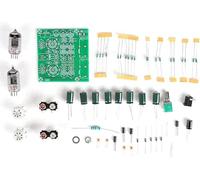 6J I Electron Valve Preamp Tube Stereo Bile Preamplifier Board, DIY Kit for Audio Enthusiasts, FE 6J1 2 Fever Tube Preamp with 12V AC Input and Boost Function,Deft and Professional