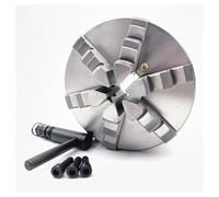 6Jaw Lathe Chuck 200mm Self-Centering 8'' Chuck K13-200 Plain Back Hardened Steel for Milling Lathe Machine