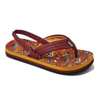 (6K-7K UK, Red Dino) Reef Boys Little AHI Strappy Sandals