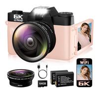 6k Digital Camera (Pink)