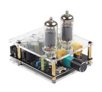 6K4/6A2 Vacuum Tube Preamplifier for Hi-Fi Audio Systems - Class A Voltage Amplifier, 5X Gain, 5 Hz-500 kHz Frequency Response, DC12-16V Powered (6K4)