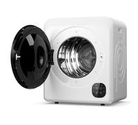 6KG Vented Tumble Dryer - Compact Electric Clothes Dryer With Smart Control Panel, Portable Mini Dryer For Home Dorm Apartment - Stainless Steel Tub, 1700W, Handles & Non-Slip Pads