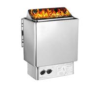 6KW Electric Sauna Heater, Sauna Stove Oven Dry Steam Sauna, with Integrated Internal Control, Personal Commercial for 6m³ Room