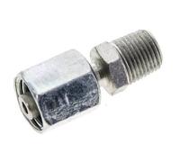 6L & 1/8'' NPT Zink plated Steel Straight Swivel with Male Threads 315 bar Adjustable ISO 8434-1