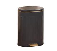 6L/12L Recycling Bins for Home Kitchen & Living Room Large Capacity Stainless Steel Pedal Trash Can Dual-Layer Waste Bin Paper Basket Eco-Friendly Design