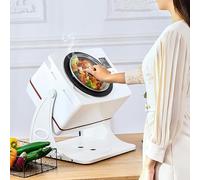 6L Automatic Cooking Machine with 360° Rotation, 3D Heating, Automatic Shut-Off, One-Click Cleaning - Ideal for Daily Cooking Needs