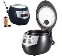 6L Bubble Tea Maker Machine, Commercial Bubble Tea Machine, Non Stick Cooker Pot with Touch Panel, Taro Ball Jelly Cooker, for Sago Dessert Stores
