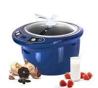 6L Commercial Black Garlic Machine (8 Major Functions) - Three-Layer Fermentation Rack + Non-Stick Coated Liner, for Garlic/Natto/Kimchi/Dough/Rice Fermenter