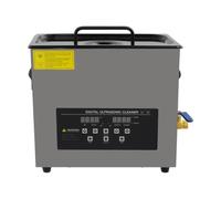 6L Digital Ultrasonic Cleaning Machine, 200W Heating Power Commercial Sonic Cleaner with Timer Control, Ultrasonic Parts Cleaner, 180W Ultrasound Cleaner for Jewelry Glasses Dentures