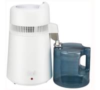 6L Distilled Water Maker, Stainless Countertop Water Distiller, Anti-burning, One-touch Switch, Automatic Operation, Stainless Steel Inner Liner, for Home Office School Lab