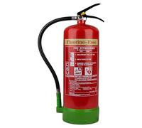 6L Fluorine-Free Foam Fire Extinguisher - Eco-Friendly AFFF Alternative for Class A & B Fires - Ideal for Offices, Schools, Warehouses, Commercial & Industrial Use