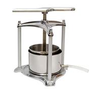 6L Fruit Press, Grape Press for Wine Cider Making, Vegetables Dehydration, Cheese Press (Aluminum)
