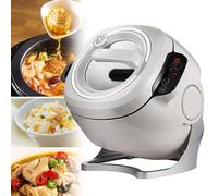 6L Full Automatic Cooking Machine, Drum Rotation, Non-Stick Coated Inner Pot,Three Levels of fire Power Adjustment