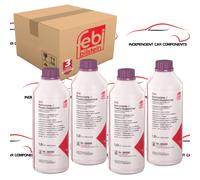 6L G13 Coolant Antifreeze Concentrate Pink Red Fits Audi VW Febi Trade Pack
