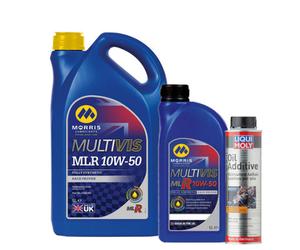 6L Morris Multivis Mlr 10W50 Fuly Synthetic Racing Engine Oil+ Oil Additive