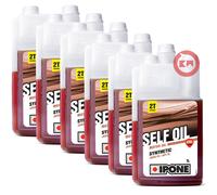 HUILE IPONE 2T SELF OIL SENTEUR FRAISE (BIDON 1 LITRE)