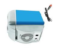 6L Small Fridge For Bedroom Car Office Desk & Dorm Portable Thermoelectric Coolers & Warmer For Food Drinks Fridge With Freezer