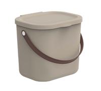 6L Storage Container Waste Bin Trash Can Handle Lid Stackable Matte Recycling HQ