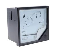 6L2-A 5A 10A 15A 20A 30A AC Direct Analog Meter Panel AMP Current Ammeter Gauge Pointer 80 * 80MM 1Pcs(200A(5A))