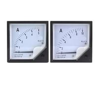 6L2-A 5A 10A 15A 20A 30A AC Direct Analog Meter Panel Current Ammeter Gauge Pointer 80 * 80MM 1PCS(2A)