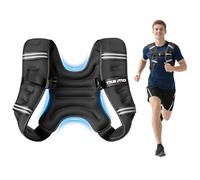 6lb Weighted Vest for Men & Women - Fixed Weight Design for Strength Training, Cardio Workouts, Running, HIIT & Home Fitness - Durable Fabric & Comfortable Fit for All-Day Training