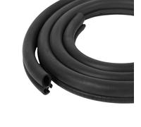 6M/20Ft Car Door Rubber Seal Strip, U Shape EPDM Weatherstrip Car Door Protector Edge Trim with Side Bulb for Cars, Boats, RVs, Trucks, and Home Applications