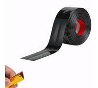 6M/20FT Inside & Outside Corner Trim, Peel and Stick Wall Molding Trim, Flexible Corner Angle Trim, Self Adhesive Wall Corner Guard Edge Protector for Windows, Tables & Corners (6CM/Bright Black)