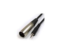 6m 3.5mm Jack Plug to 3 Pin XLR Male Cable Lead Laptop Microphone Audio Record