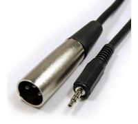 6M 3.5mm Jack Plug To 3 Pin Xlr Male Cable Lead Laptop Microphone Audio Record