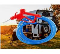 6M Adblue Stainless Steel Fuel Delivery Gun Set With Hose And S60X6 Adapter Red Metal Design Kit For Ibc Tanks & Drums
