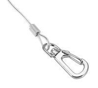 6m Bird Flying Rope Pet Parrot Bird Harness and Leash Pet Leash Kits Stainless Steel Bird Foot Chain with Ring for Bird Parrot Flying Training