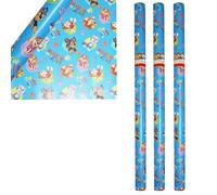 6m Birthday Paw Patrol Wrapping Paper 3 Rolls of 2M x 70cm Gift Wrap for Boys or Girls - UK Made