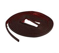 6M Long D Shape Draught Excluder for Doors, for Blocking Drafts and Improving Comfort (6M Brown)
