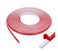 6m Quadrant Trim, Flexible Moulding Wall Corner Trim Self Adhesive, Bath Sink Edging Edge Seal Trim Gap Caulk Strip, Shower Seal Strip for Wall Ceiling Tile Edges Corner Trim