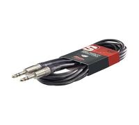 6M Stagg 6.3mm Stereo Jack (M) to Stereo 6.3mm Jack (M) Balanced Cable