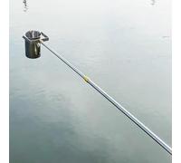 6m Telescopic Water Sampler Pole - Lightweight & Durable Vertical Swing Ladle for Environmental Monitoring & Water Sample Collection with 500ml Graduated Cup