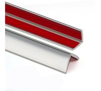 6Meters/20FT Flexible Wall Corner Protector Moulding Trim Peel and Stick Wall Corner Guards Edge Protector Self Adhesive Molding Trim Strip(Silver,2+2cm/4cm)