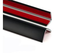 6Meters/20FT Flexible Wall Corner Protector Moulding Trim Peel and Stick Wall Corner Guards Edge Protector Self Adhesive Molding Trim Strip(Black,2+2cm/4cm)