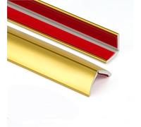 6Meters/20FT Flexible Wall Corner Protector Moulding Trim Peel and Stick Wall Corner Guards Edge Protector Self Adhesive Molding Trim Strip(Gold,3+3cm/6cm)