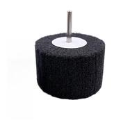 6mm (1/4'') Shank Non-Woven Abrasive Buffing Wheel - High Performance Polishing Wheel for Metal, Wood, Plastic-Power Drill - 1pc(Black (600 Grit),50x30x6mm)