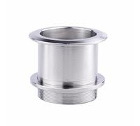 6mm-108mm304 Stainless Steel Casing Pipe Through Wall Sleeve Male Thread Drivepipe Decorative Ring Color Plate Annular Tubes(89mm)